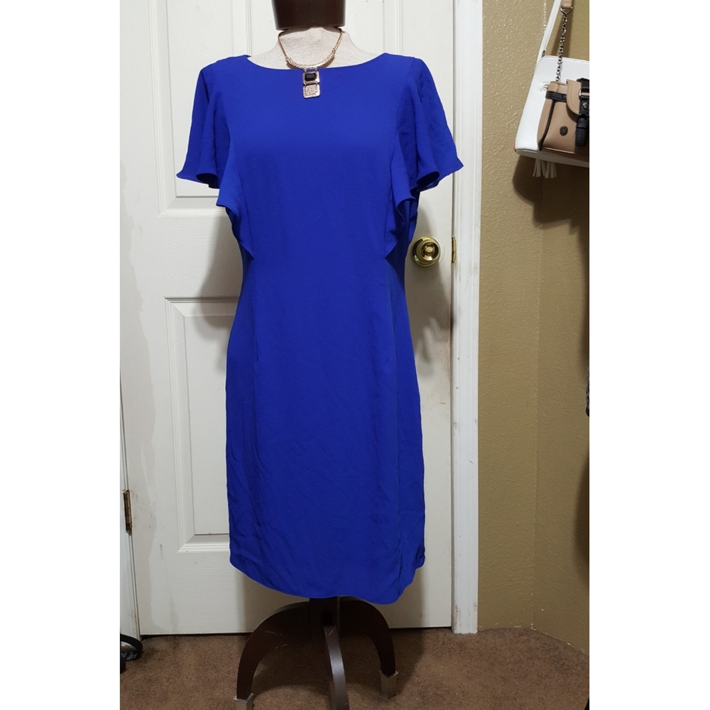 JESSICA HOWARD Dress Ruffle Sleeve Sz 12